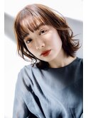 前髪あり ゆるふわ巻き  フレンチセピアアッシュ【リノナ】