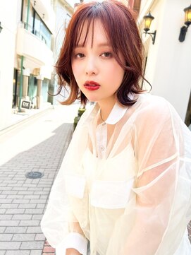 ロイジー(roijir) 表参道roijir　くびれボブルフ×ブリーチカラー