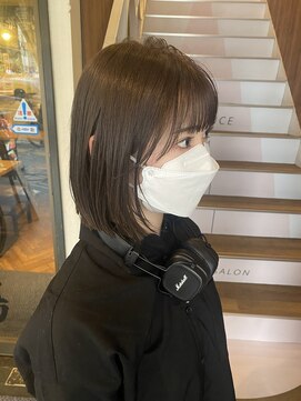 アヴァンス 天王寺店(AVANCE.) ショートボブ×ブラウンアッシュ