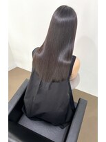 イオエ 岡本(ioe)&nbsp;前髪/マチルダボブ/ピンクベージュ/インナーグレージュ/髪質改善