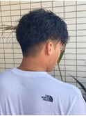 ハイライト/マッシュパーマ/ウルフ/波巻き/メンズ