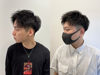 グランツ 天神赤坂(GLANZ)の写真/<21時まで営業>流行を取り入れ、再現性高いStyleに*キープ力の高いパーマが人気![赤坂天神/MEN'S/学割U24]