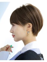 エインアンリー 表参道(AIN.ANLY.) 前髪あり大人小顔ショート 30代40代50代【AIN.表参道】川原