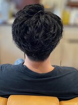 スカイ 亀戸店 (sky)&nbsp;ハイライト/マッシュパーマ/アッシュブラック<理容室>[亀戸]