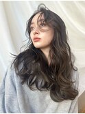 ナチュラルウェーブパーマ×揺れるレイヤーカット