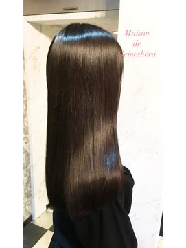 メゾン ドゥ ジェメシェラ(Maison de gemeshe'ra) 見惚れる　魅惑のSILK hair  #gemeshe'ra