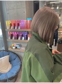 人気order＊大人ベージュ×切りっぱなしボブ　担当" non "