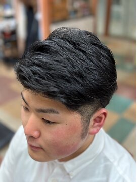 アポロカットステージ 相模大野店 アップバング/ツーブロックマッシュ<理容室>[メンズ/相模大野]