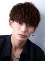 オーシャントーキョー 原宿(OCEAN TOKYO)&nbsp;メンズツイストスパイラルパーマツーブロックショートマッシュ