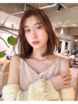 ゼストカロン(ZEST Kalon)&nbsp;春の暖色ブラウンベージュ×柔らかロブ