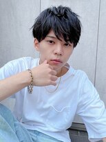 トルネード(TORNADO) メンズショートヘア前髪ありマッシュパーマ絶壁丸顔K20240519