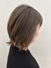 前髪カット+カラー+Milbonトリートメント￥11400→￥9900