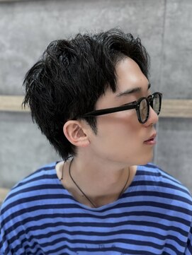 はな(hana) スーツ簡単スタイリング束間黒髪