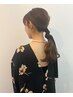 特別な日のヘアセット