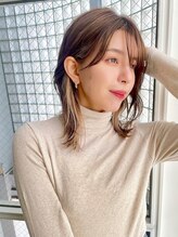 ☆MILIA☆ 今月のお気に入り登録数ランキング：大人可愛い30代40代50代ミディアムボブ2位　担当山田