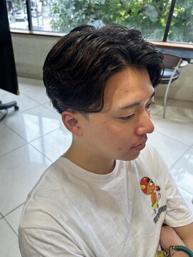 プライズ 池袋店(prize) 30代40代メンズセンターパート清潔感ビジネス好感度モテ髪