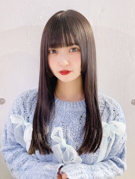 アイティーバイアルバム 八王子店(IT by ALBUM) オリーブカラーくすみベージュ透明感カラー_ba503761