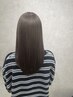 【2回目以降】カット+髪質改善ストレート¥17500