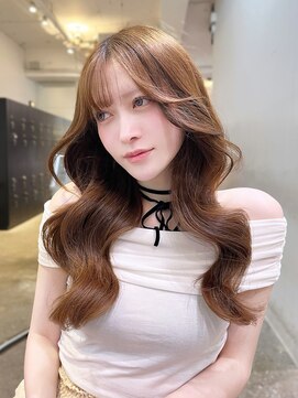 アルバム 新宿(ALBUM SHINJUKU) 似合わせカットマロンベージュメルティカラー_F30365