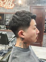 スリーセント 栄(3/cent) ローフェード/フェードカット/フェザーアップ