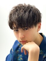 エルマーク 神戸三宮(L-MARK)&nbsp;マッシュスパイラルパーマツイストスパイラル波巻きメンズ