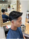 七三分け×フェードstyle☆