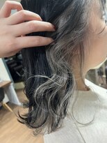 ドォート(Dote hair make)&nbsp;インナーカラー"ホワイトシルバー"