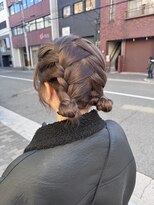 ピークスヘア(peaks hair) 赤みの少ない柔らかベージュ
