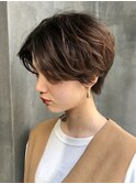 ＃ハンサムショート#ショートカット＃パーマ