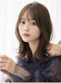 20代/30代ブルベイエベ◎垢抜けシースルー☆ミディアム 新宿