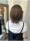 ミディアムレイヤーボブ