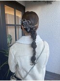 同窓会ヘア/ヘアセット/ヘアアレンジ/西新/百道浜