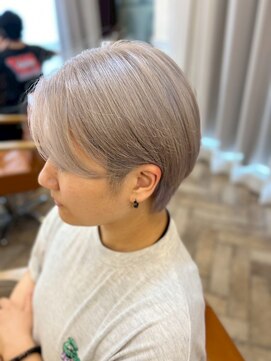 ブリーチ+フルカラー+カット