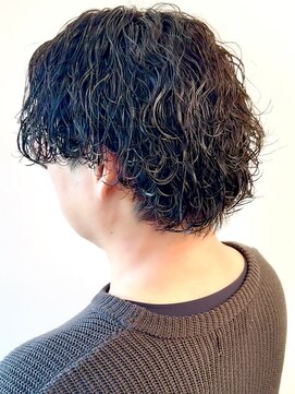 イーストハムアネーロ(EAST HAM anello) メンズ/波巻きサーフカール/ウルフ