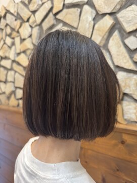 ネオリーブクレア 綱島店(Neolive Krea) 髪質改善/艶ボブ/グレージュカラー/オリーブカラー/透明感カラー