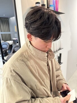 ミー 岡崎(mii) メンズカット+ニュアンスパーマ(岡崎.北岡崎)