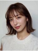 クラゲヘアー/小顔/ココアベージュ/オリーブグレー/東海駅