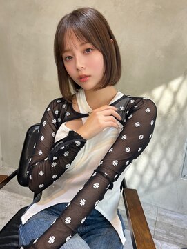 アルテ(ARTE) 【ARTE表参道/青山】小顔ヘイリーボブ×イルミナカラー