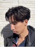 MENSHAIR/波巻ツイストスパイラル/フェザーパーマ/千葉/津田沼