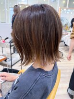 モリオ フロム ロンドン 成増店&nbsp;【morio成増/児玉】 外ハネボブ 縮毛矯正