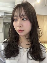 フルリール(fleurir)&nbsp;レイヤーカット/ハッシュカット/グレージュ/バタフライレイヤー