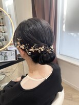 アーチバイケンジ(arch by kenje)&nbsp;ヘアセット♪タイトシニヨン