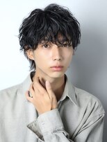 リタバイクロト(LITA by KUROT)&nbsp;那覇/刈り上げセンターパート/波巻きツイストスパイラル