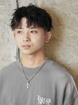 ダグラスヘア ツーバックス 岐阜 大垣駅(Douglas hair TWO BACKS) 【ツイストパーマ】ソフトツイストショートセンターパート