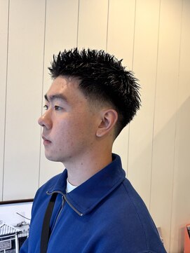 メンズココ 清澄白河店(MENS COCO) フェードテーパーフェード/ショート刈り上げ/スパイキーショート
