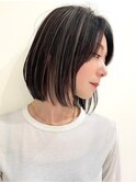 ハイライトバレイヤージュダブルカラーケアブリーチ20代30代