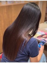 アース いわき店(HAIR&MAKE EARTH)&nbsp;艶髪ナチュラルストレートロング