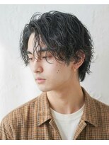 ブロッサム 東武練馬店(Blossom)&nbsp;ニュアンスパーマダウンパーマナチュラルカラーメンズパーマ