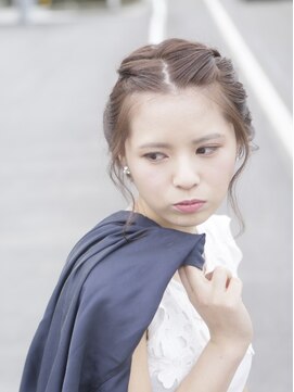 アドラーブル はなみずき店(adorable) きっちり感もラフ感も♪ニュアンス編み込みアレンジ