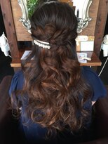 ヌーベルヴァーグ(Nouvelle Vague)&nbsp;ハーフアップ